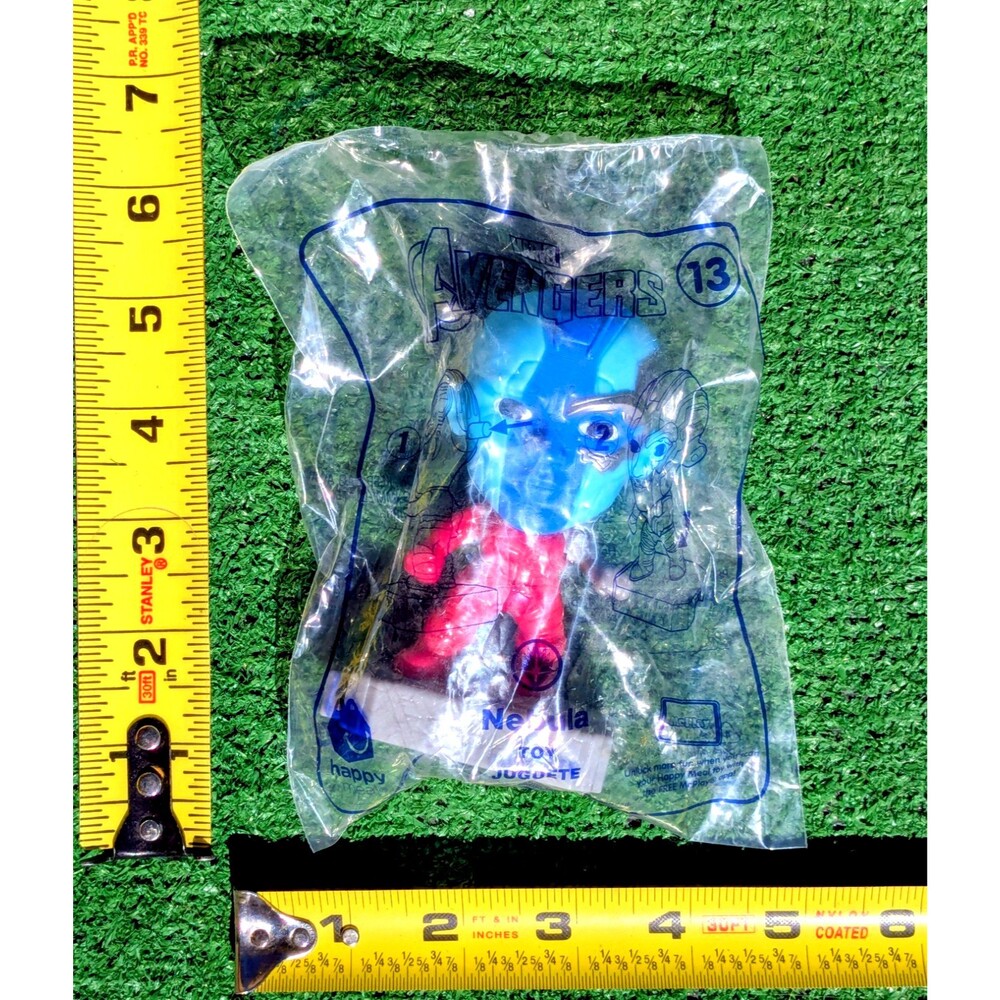2019 McDonald's Happy Meal Toy Red Suit Nebula #13 Marvel Avengers End Game NIP